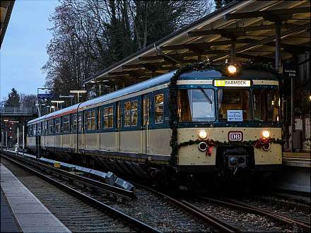 Ein neuer historischer Zug für die Hamburger S-Bahn