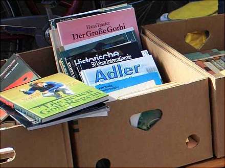 Bücherflohmarkt in der Zentralbibliothek