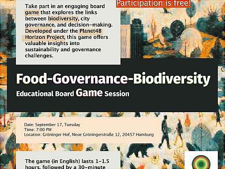 Brettspiel Food - Governance - Biodiversity