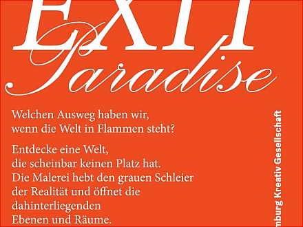 EXIT Paradise - eine surreale, symbolträchtige wie romantisierende Ausstellung