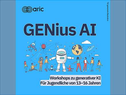 GENius AI Workshop | Jugendliche von 13–16 Jahren