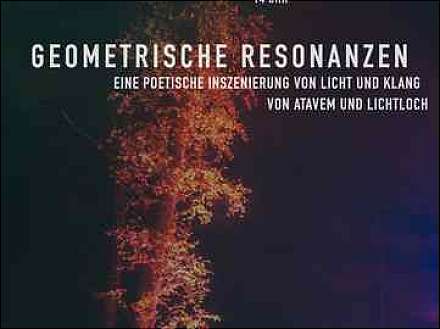 Geometrische Resonanzen - Eine poetische Inszenieriung von Licht und Klang