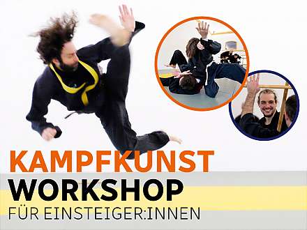 Kostenloser Kampfkunst Workshop für Anfänger:innen