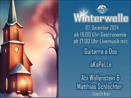 Kulturflut Winterwelle in Finkenwerder