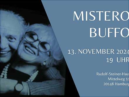 Mistero Buffo. Eine Theater-Aufführung des Italienischen Kulturinstituts