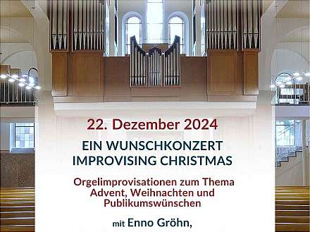 Ottenser Orgelherbst 2024 – Wunschkonzert - Enno Gröhn