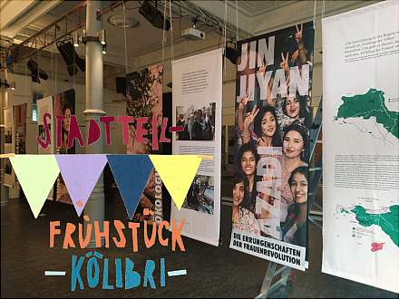 Stadtteilfrühstück mit Ausstellung