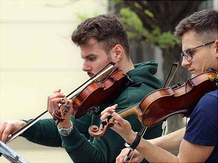 Studiokonzert Violine