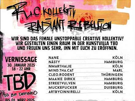 Vernissage: F.U.C.Kollektiv - Radiant Rebellion