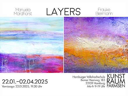 Vernissage zur Ausstellung 'Layers'