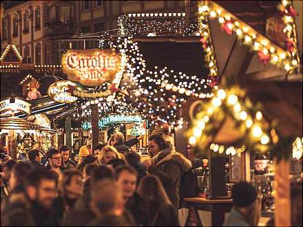 Weihnachtsmarkt am Michel