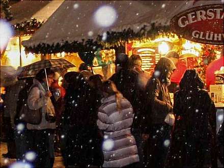 Weihnachtsmarkt Fleetinsel mit maritimer Note