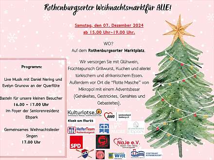 Weihnachtsmarkt für Rothenburgsort - nur heute!